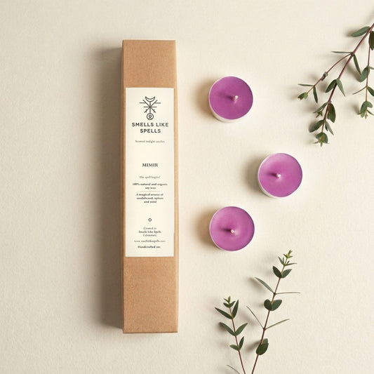 Duft-Teelichter Mimir – Klarheit & Fokus