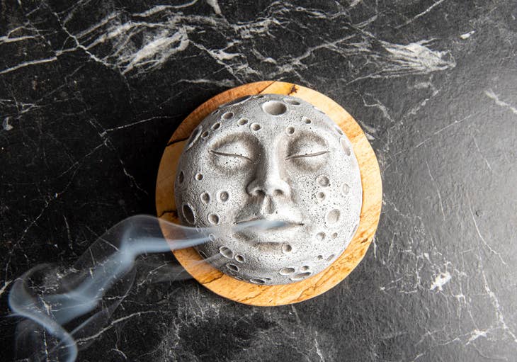 Räuchergefäß "Moon Face" Backflow - BEPANO
