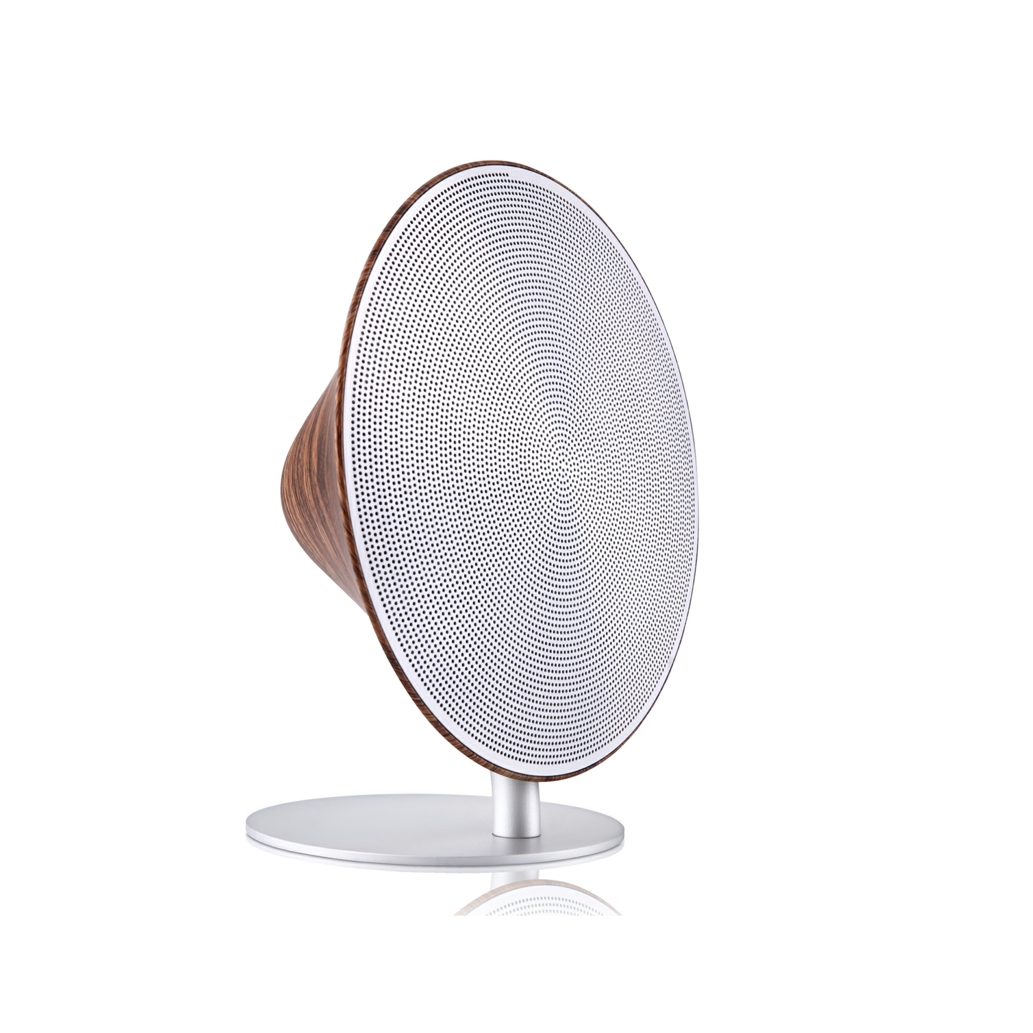 Walnuss Bluetooth Lautsprecher "Halo One" - BEPANO