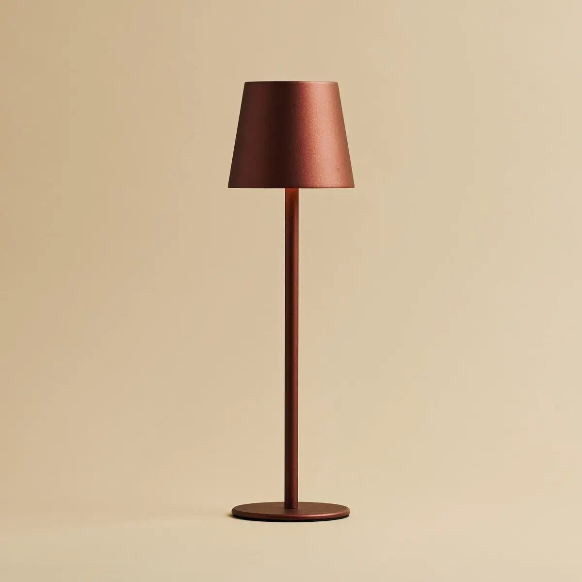 Kabellose Tischlampe Jasper in Bronze