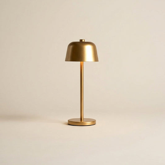 Anton kabellose Tischlampe in Gold