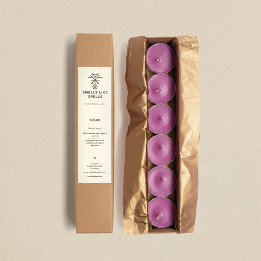 Duft-Teelichter Mimir – Klarheit & Fokus