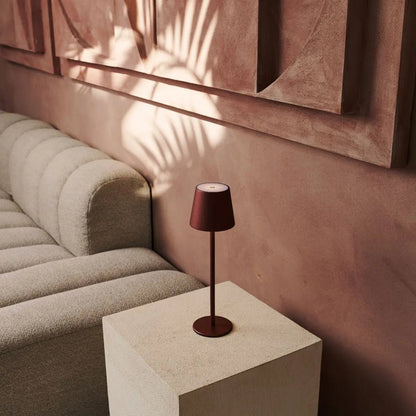 Kabellose Tischlampe Jasper in Bronze