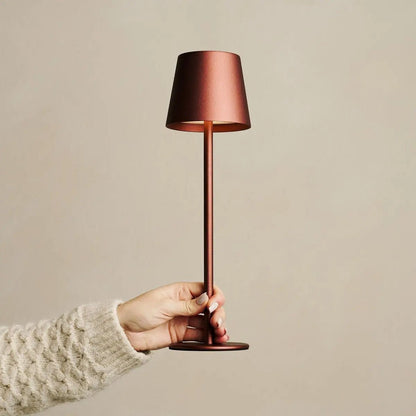 Kabellose Tischlampe Jasper in Bronze