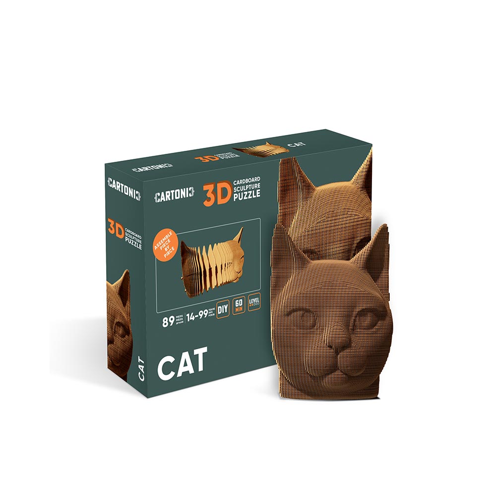 Cartonic 3D Figur - Katze - BEPANO