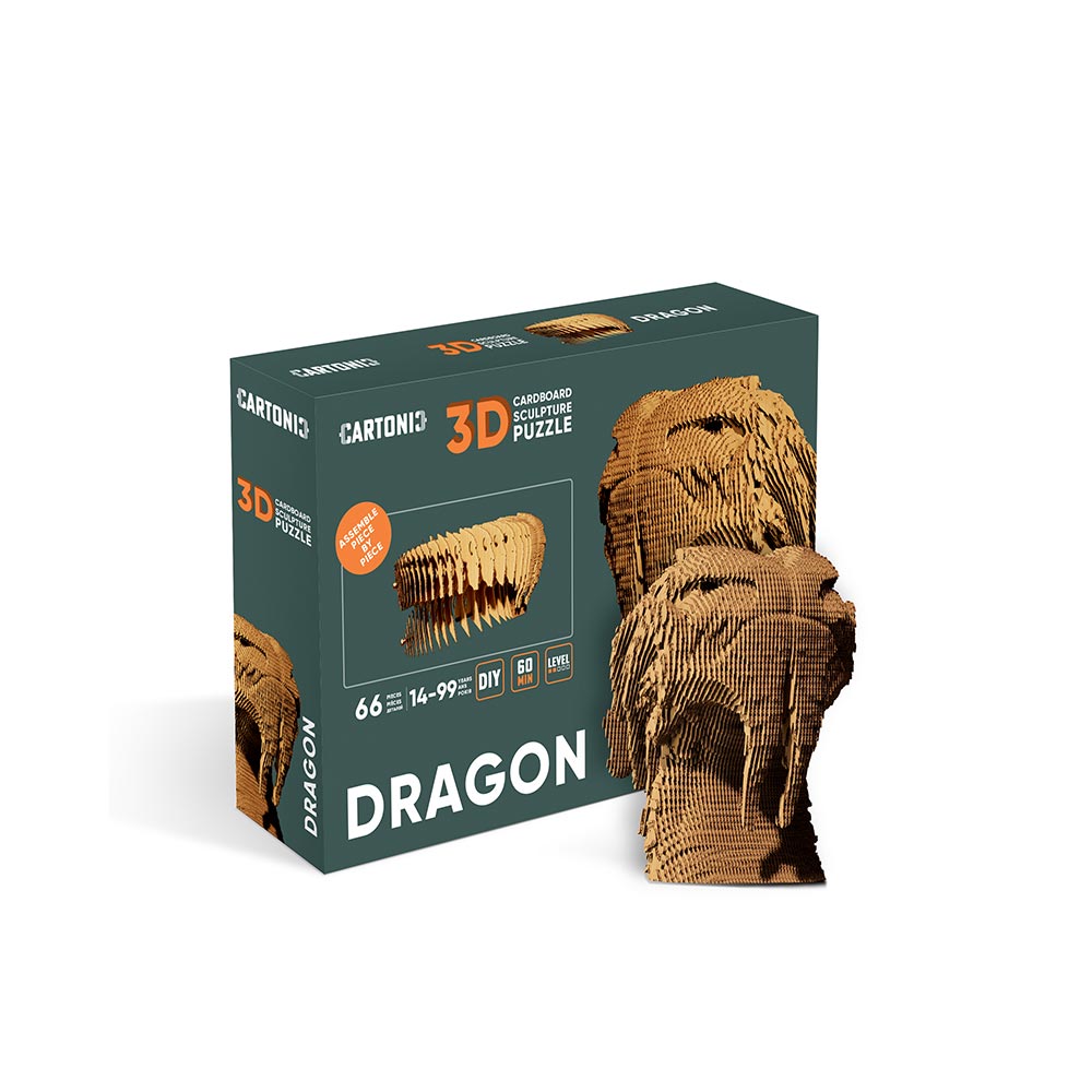 Cartonic 3D Figur - Drache - BEPANO