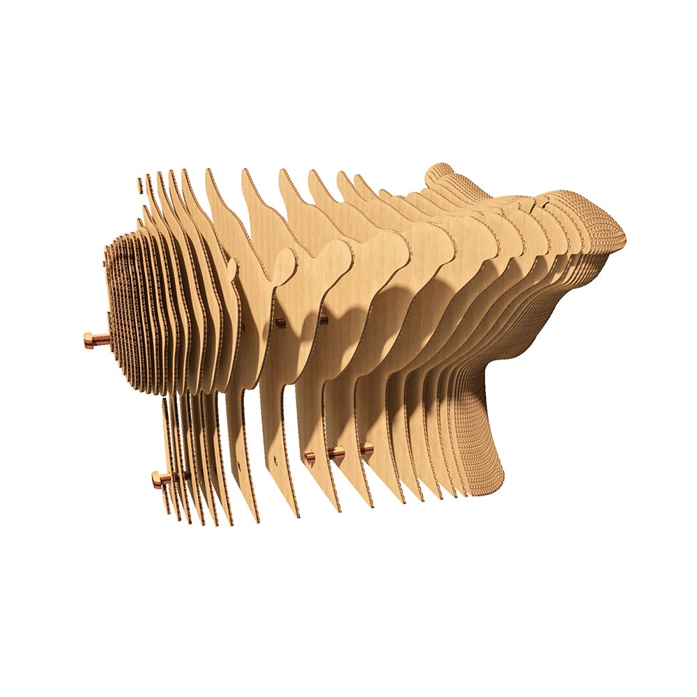 Cartonic 3D Figur - Giraffe - BEPANO