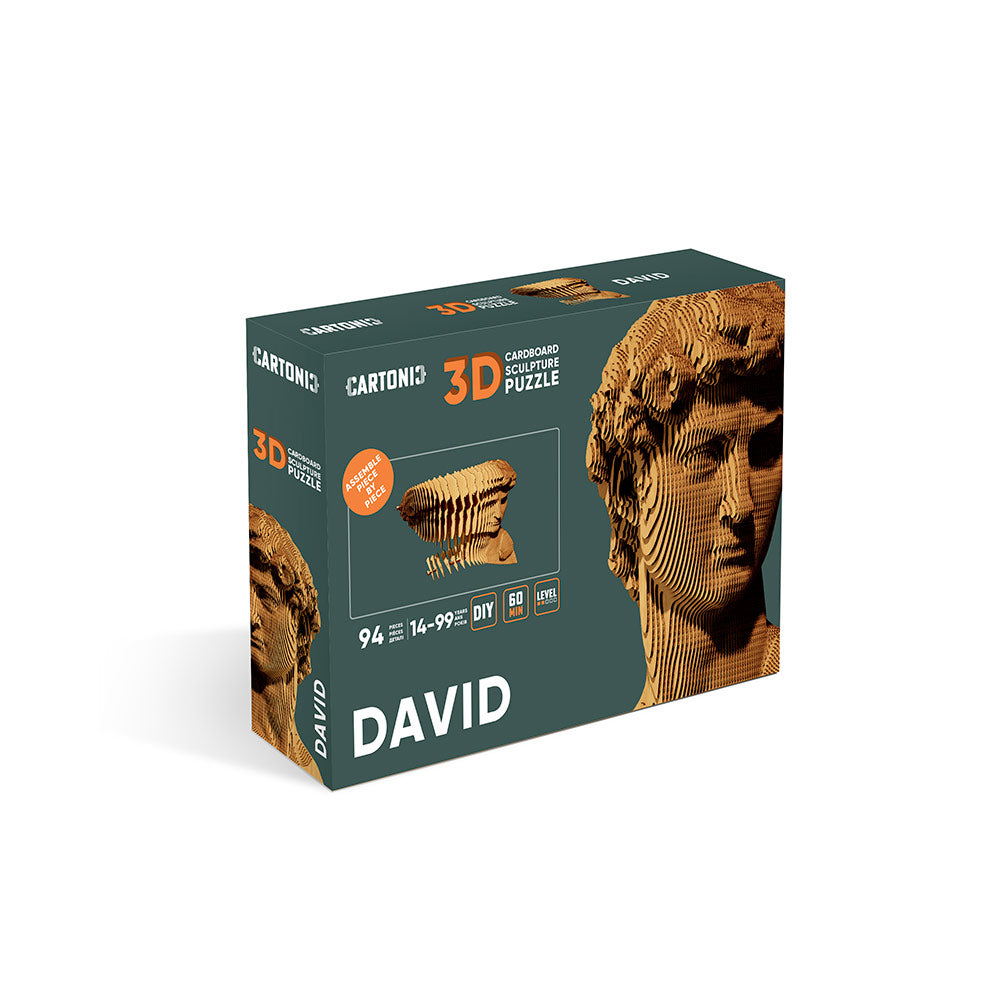 Cartonic 3D Figur - David Skulptur - BEPANO